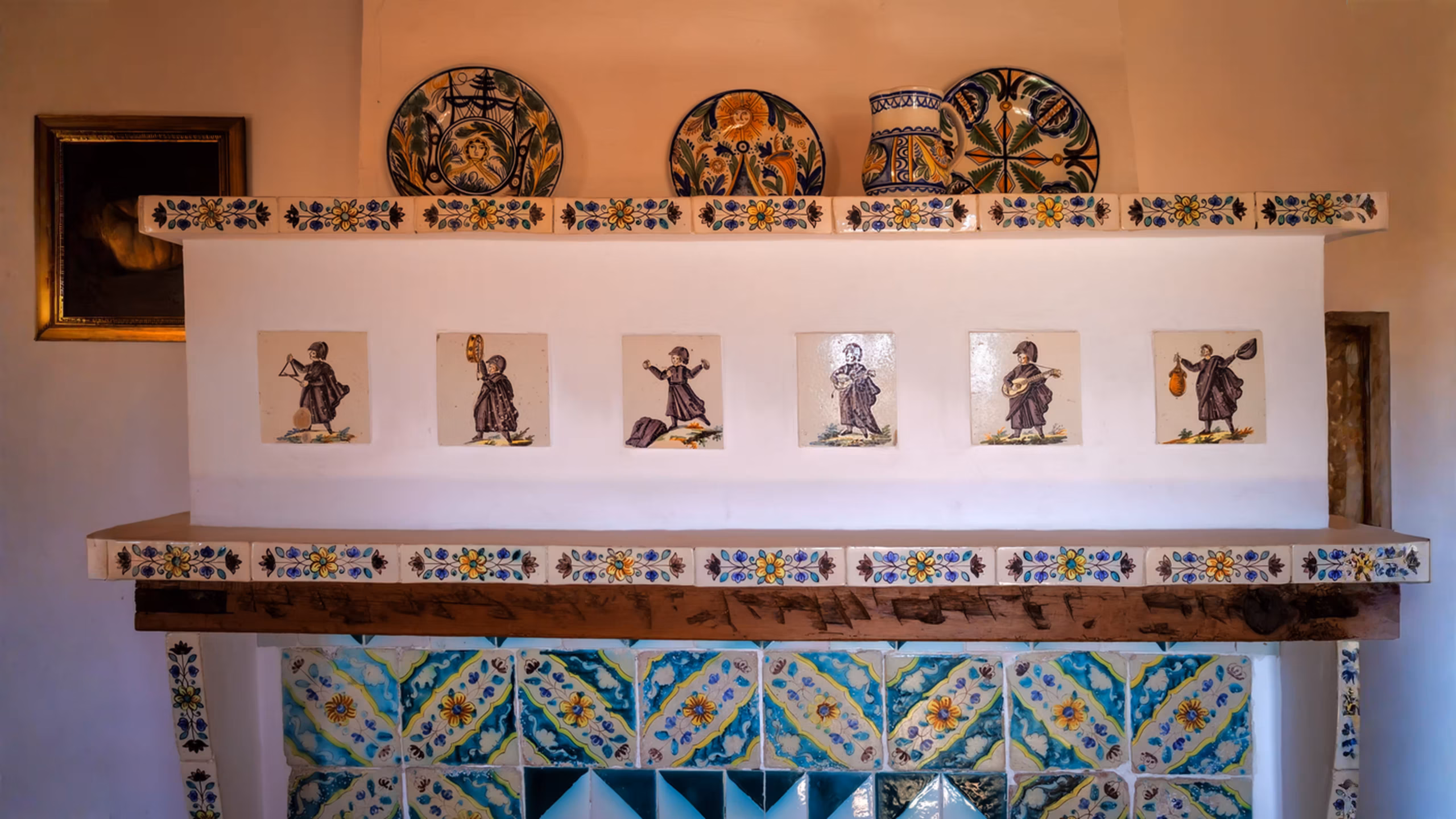 El alma de la cocina cerámica y color en el refugio del Meseguer