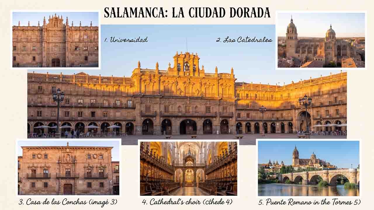 Salamanca, La ciudad dorada que se lee con los ojos y se escucha con el alma